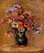 Stilleben mit Anemonen Pierre-Auguste Renoir